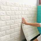 3D Наклейка на стену, кирпичные обои для гостиной, детской, спальни, домашний декор, настенное покрытие, самоклеящаяся наклейка на стену