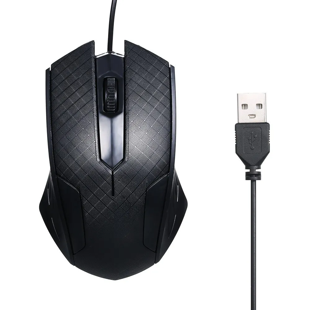 3 кнопочный USB оптическая проводная мышь с 1 M шнур Совместимость ОС Windows 7/8/10/XP