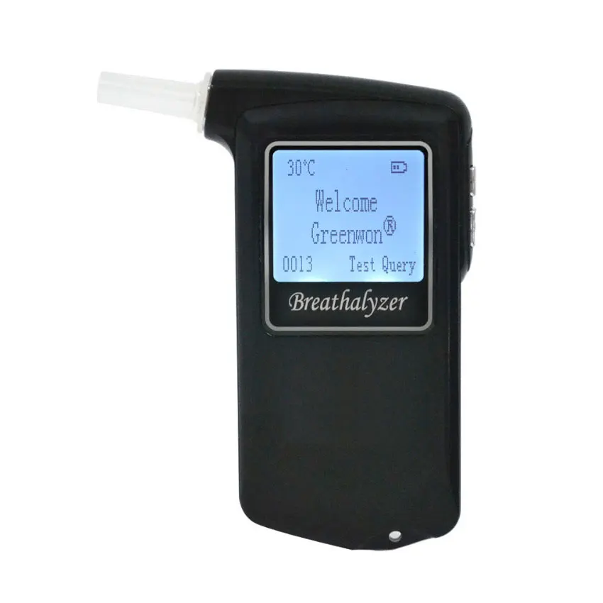 

2021 new Manufacturer supply driving air blowing black lcd display breathalyser alcohol tester