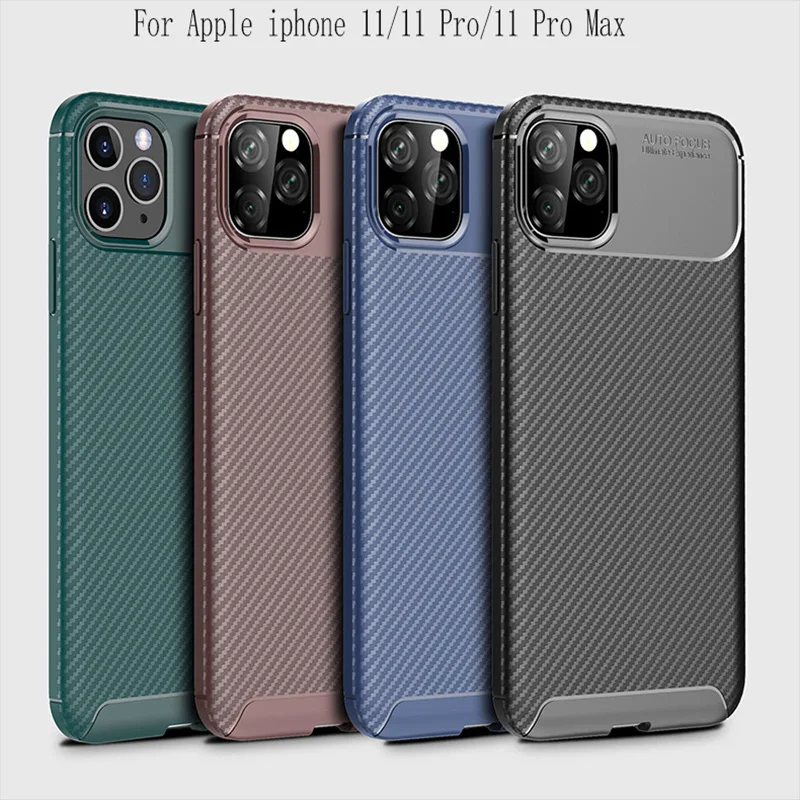 Чехол для iphone 11/11 Pro/11 Pro max Силиконовый Мягкий противоударный чехол из ТПУ с