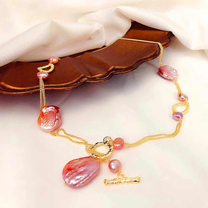 

New Freshwater Pearl Bracelet Elegant Light Yellow Crystal Gravel Summer Fresh Korean Style Personalized Bracelet
