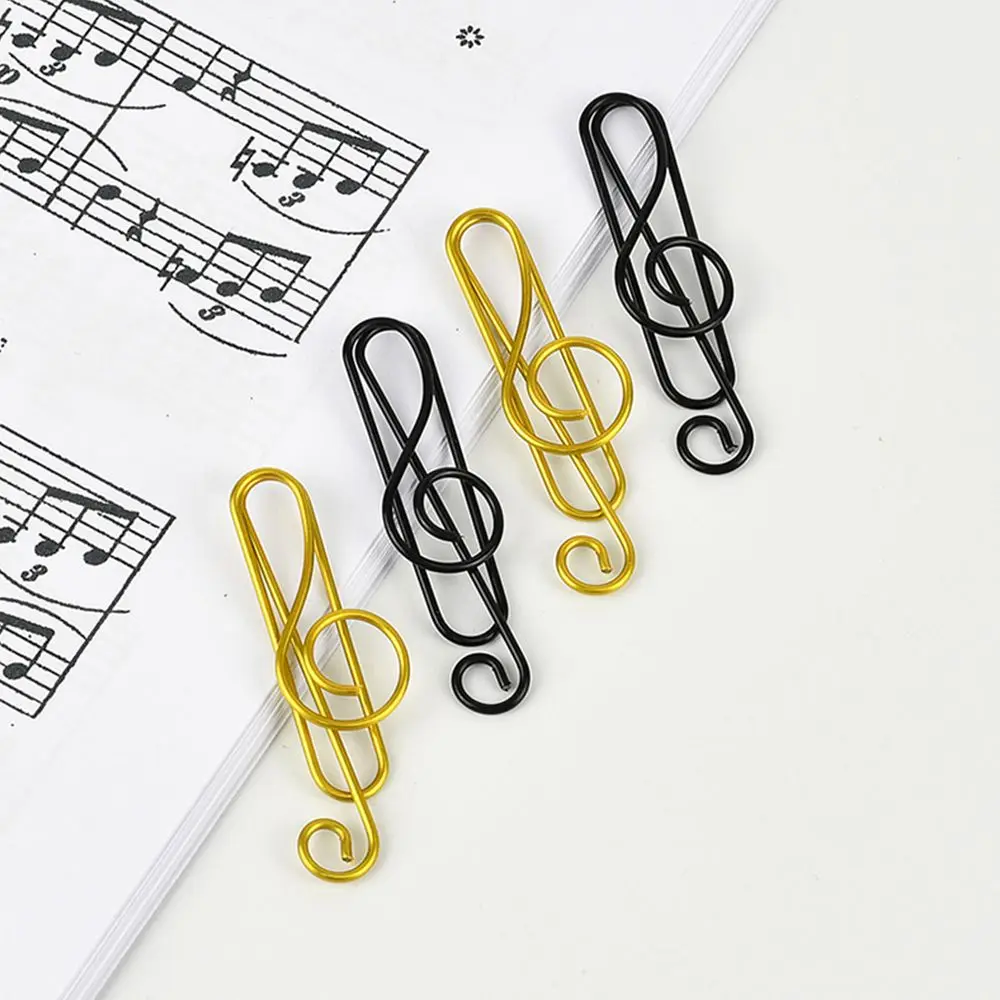 

Креативный металлический книжный марклет, Скрипичный ключ, офисные школьные переплетные принадлежности, рандомные канцелярские бумажные ...