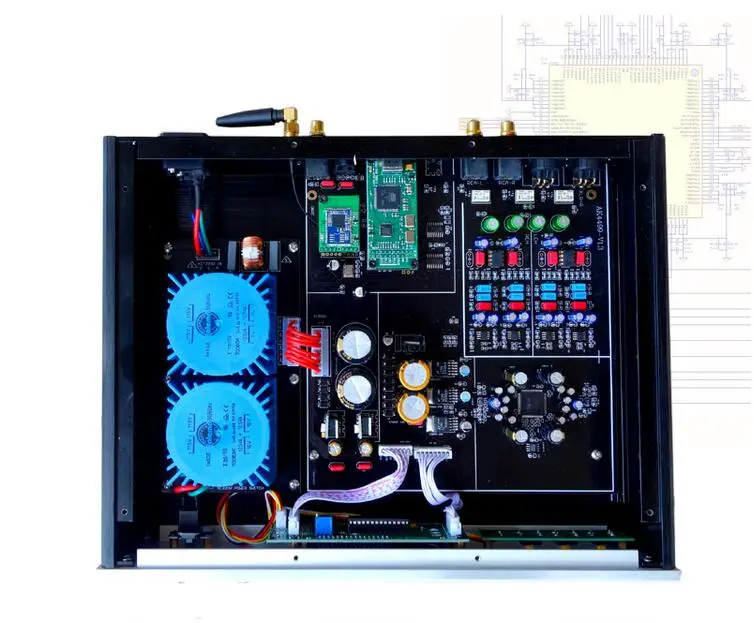 Ak4499 полный баланс DAC декодер CSR8675 Bluetooth 5,0 APTX-HD LDAC коаксиальный волоконный вход с usb картой