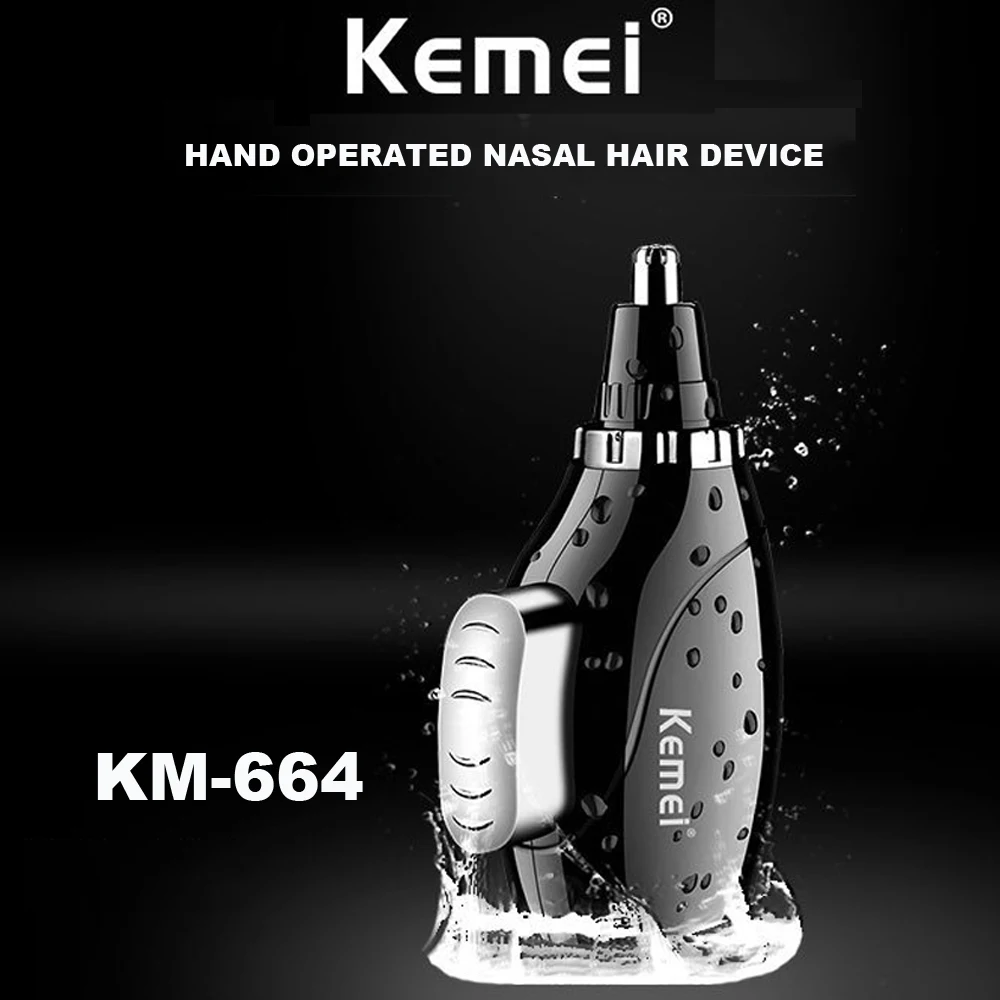 Триммер для волос в ушах и носу от Kemei|Триммеры носа ушей| |