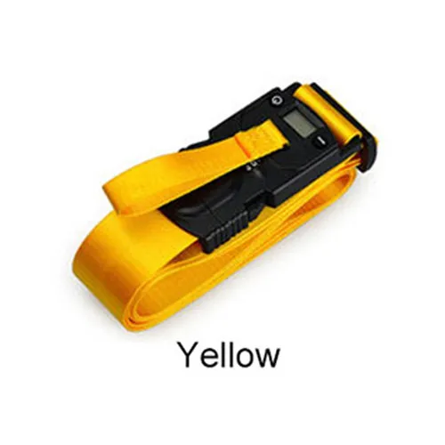 Yellow PROSTORMER дорожные весы для багажа кодовый замок чемодан ремень цифровой подвесной багаж ВЕСЫ - Цвет: Yellow