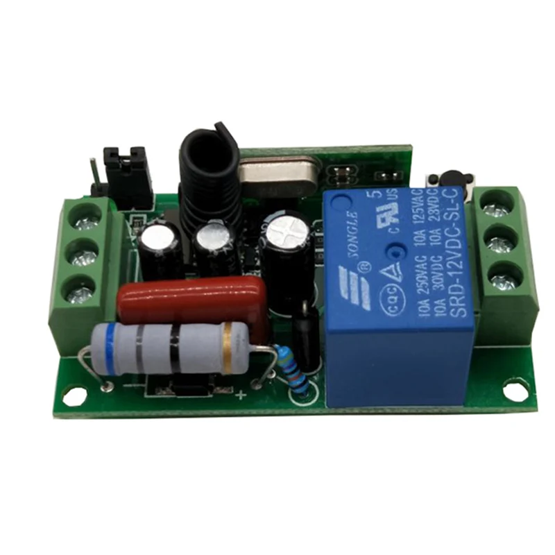 Модуль светильник оприемника с релейным выходом и сверхтонкими клавишами