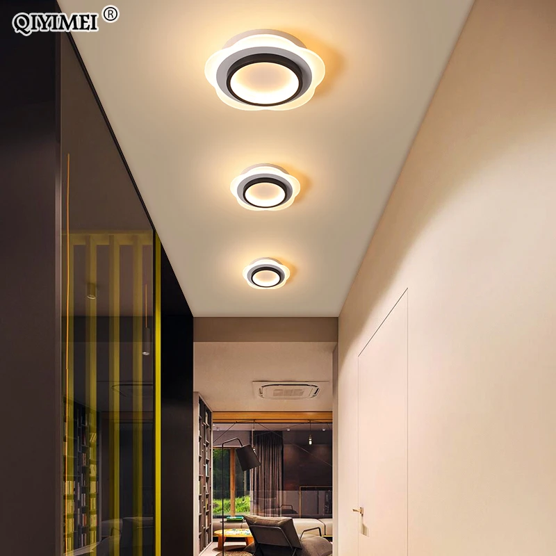 Современная 18 Вт Светодиодная люстра освещение для дома вход коридор украшение