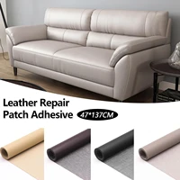 1 roll self adhesive leather repair tape patch first aid for couch sofa car seat furniture jackets handbag 18 5x54in