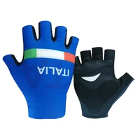 2021 italia half finger cycling gloves men women sports moutain bicycle glove anti skid shock absorption mtb road bike gloves