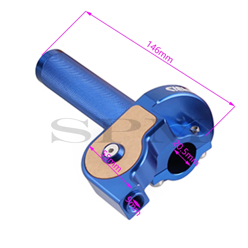 

Off-road motorcycle accessories modified cnc big twist throttle switch aluminum alloy used for Zhenglin Zuma Beihai