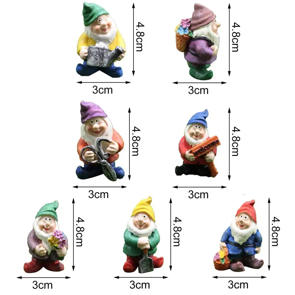 

Miniature Doll Adorable Exquisite Fine Workmanship Simulation Funny Fairy Doll Decor for Desktop Birthday Gifts Customer Favors