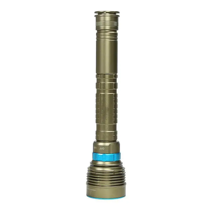 Фонарик T6 для дайвинга водонепроницаемый тактический светодиодный фонарь онарь