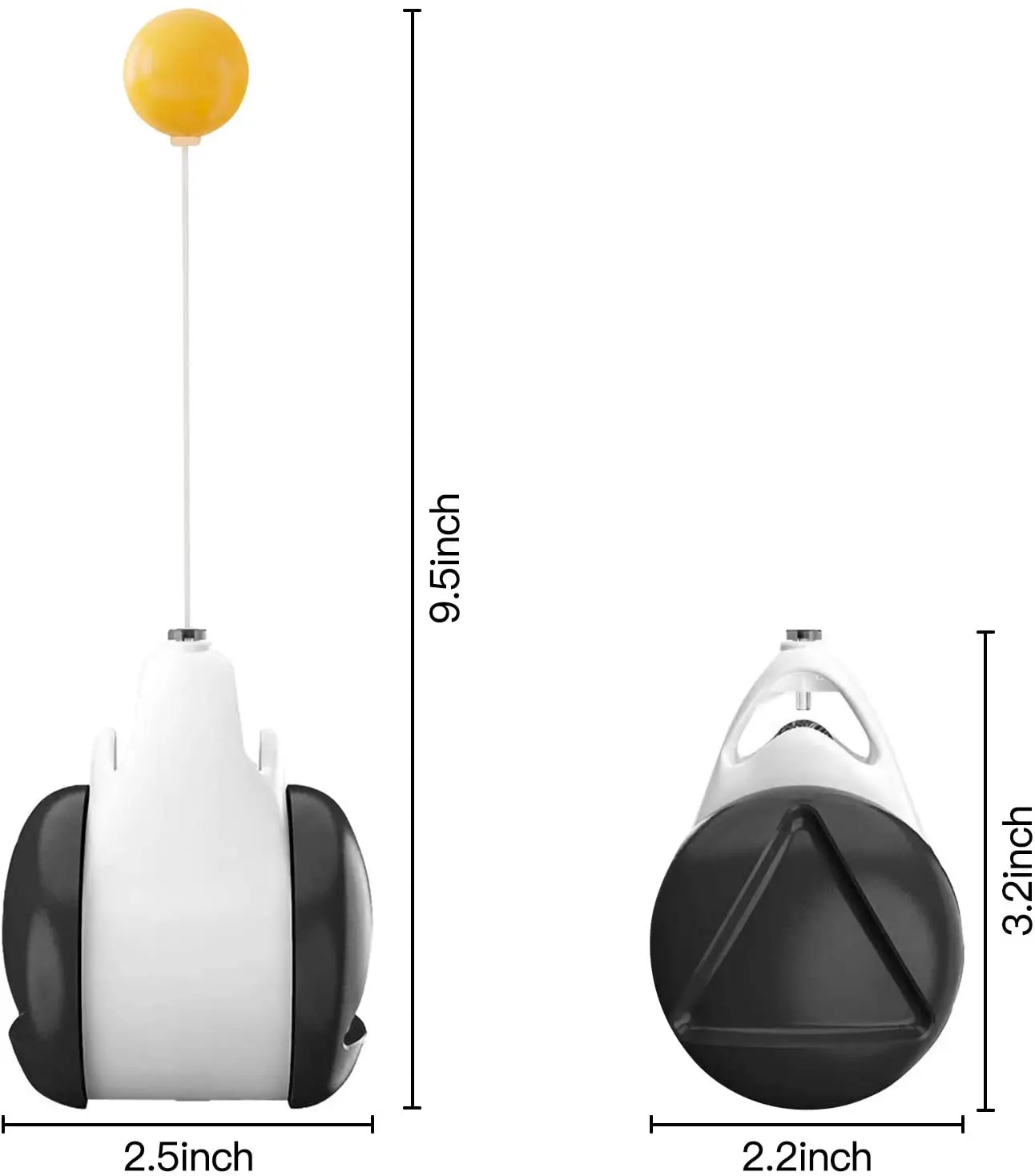 

Mewoofun Tumbler Swing Toys for Cats Chasing Balance Wheel Training Toys with Catnip Interactive Pet Sports Educational Toys