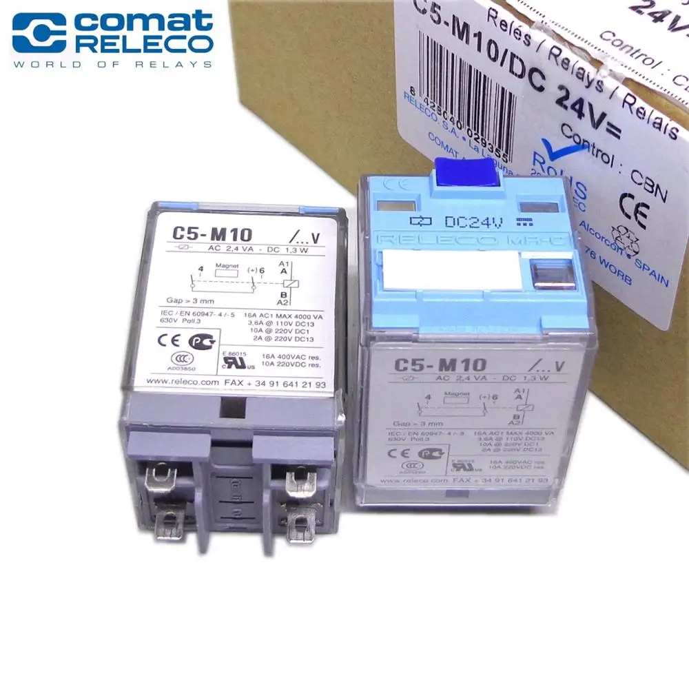 Реле RELECO C5 M10 M10X 24V DC24V 24VDC абсолютно новое и оригинальное|Реле| |