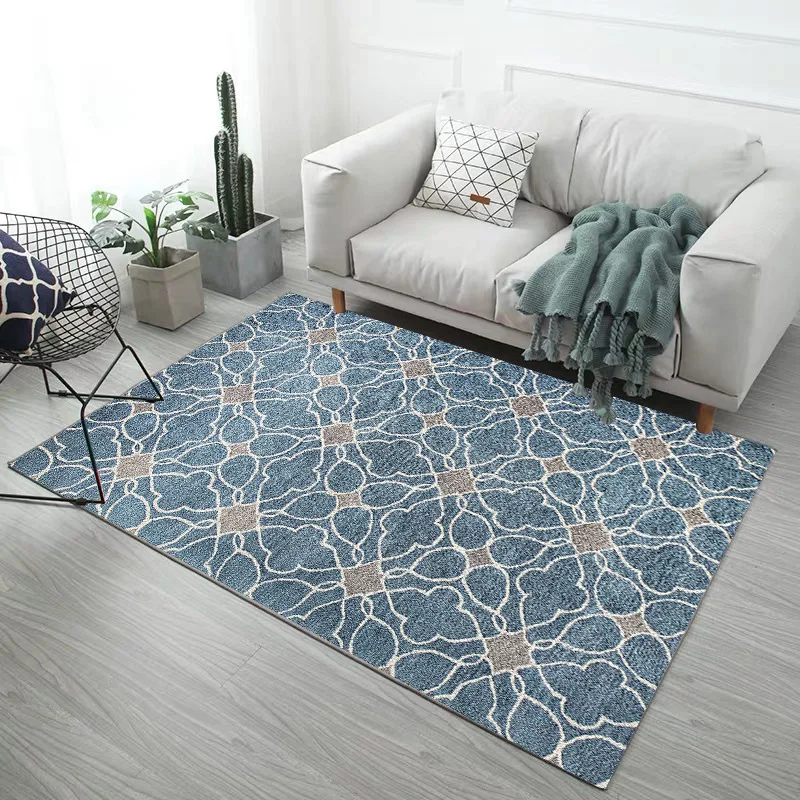 

Mo Home Display Carpet Modern Simple Living Room Carpet Geometric Pattern Floor Mat Rugs and Carpets for Home Living Room