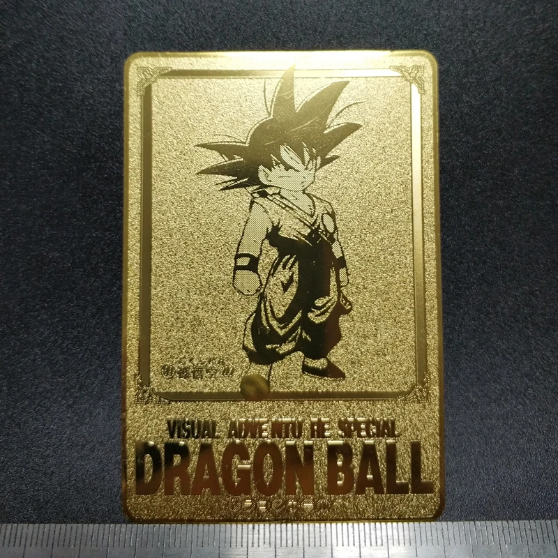 Dragon Ball карты супер металлическая карта ультра инстинкт Гоку джирен экшн игрушки Фигурки издание игры флэш карты коллекция карт