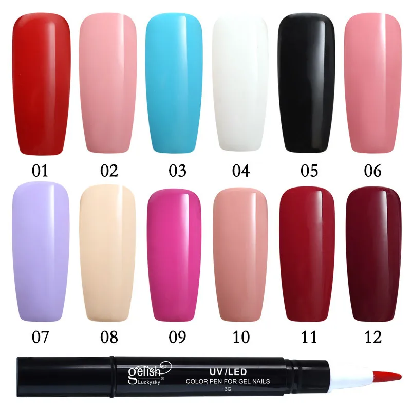 Женщины Один шаг гель лак ручка ногтей УФ светодиодный для волшебный 3D кошачий