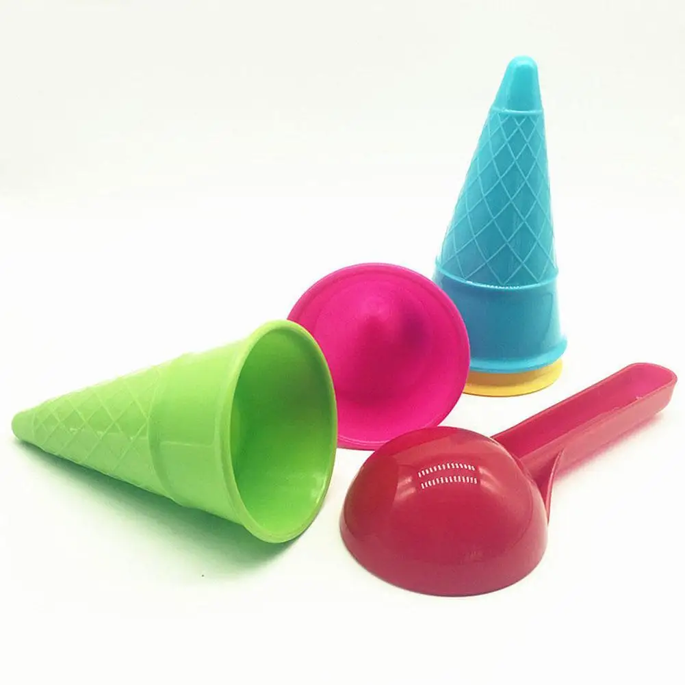 

Toys For Boys Kids Beach Toys Ice Cream Cone Scoop Sets Sand Random And Scoop Cream Outdoor Children Toy Sand