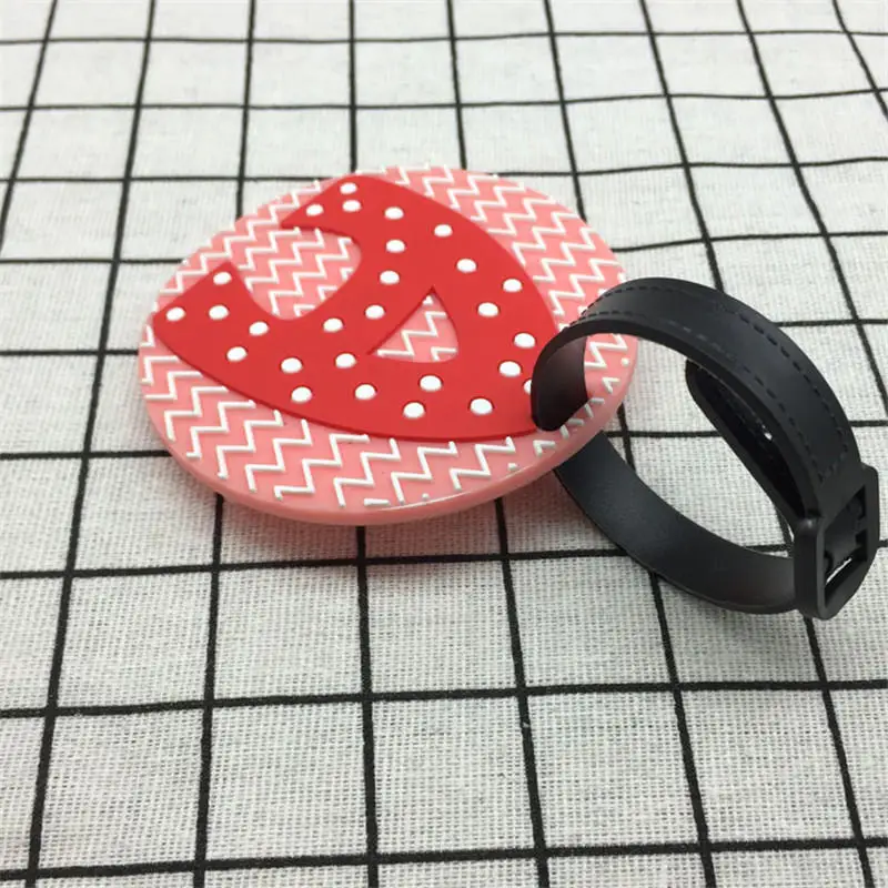 Креативные аксессуары для путешествий с буквами бирка багажа мультяшный