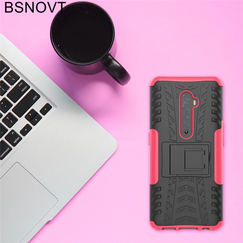 for oppo reno 2 case silicone phone holder hard shell 6 5 inch anti knock case for oppo reno 2 cover for oppo reno 2 reno2 case free global shipping