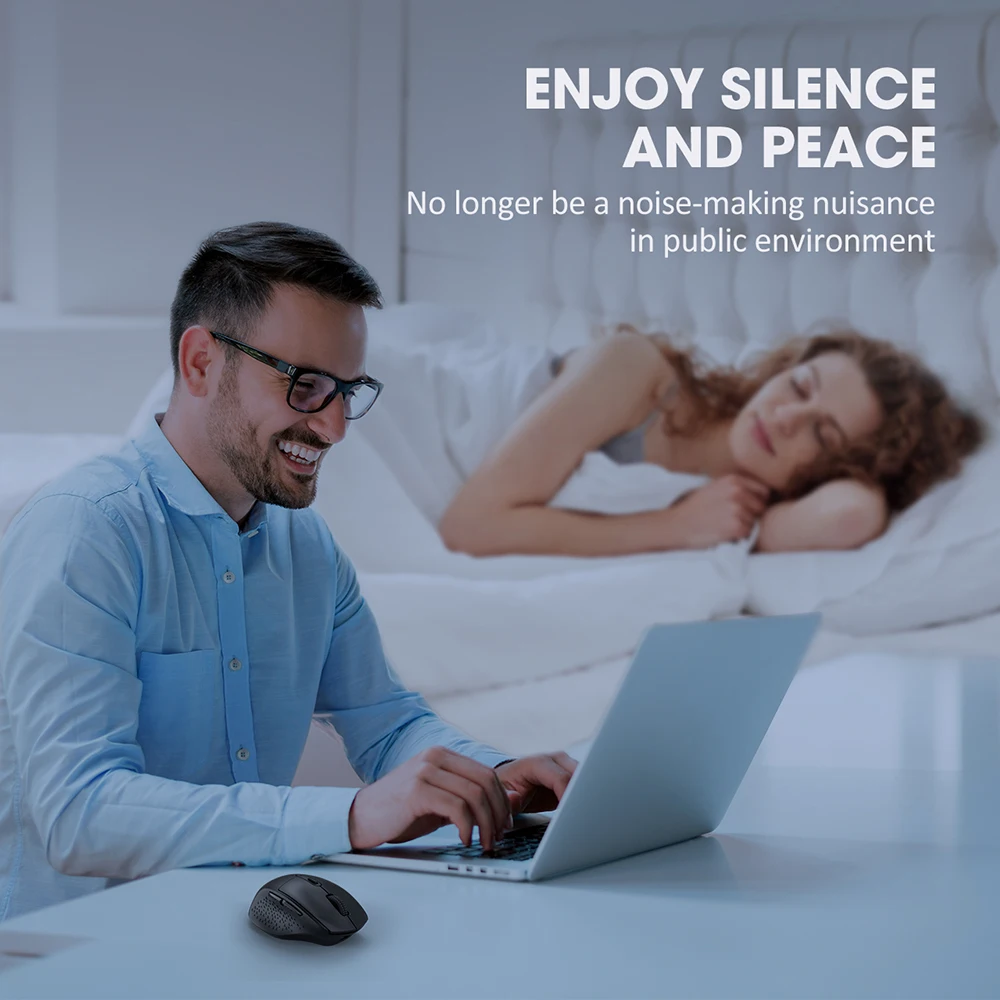 victsing pc262 2 4g wireless mouse rechargeable computer mouse adjustable 2400 dpi silent usb optical cordless mice for laptop free global shipping