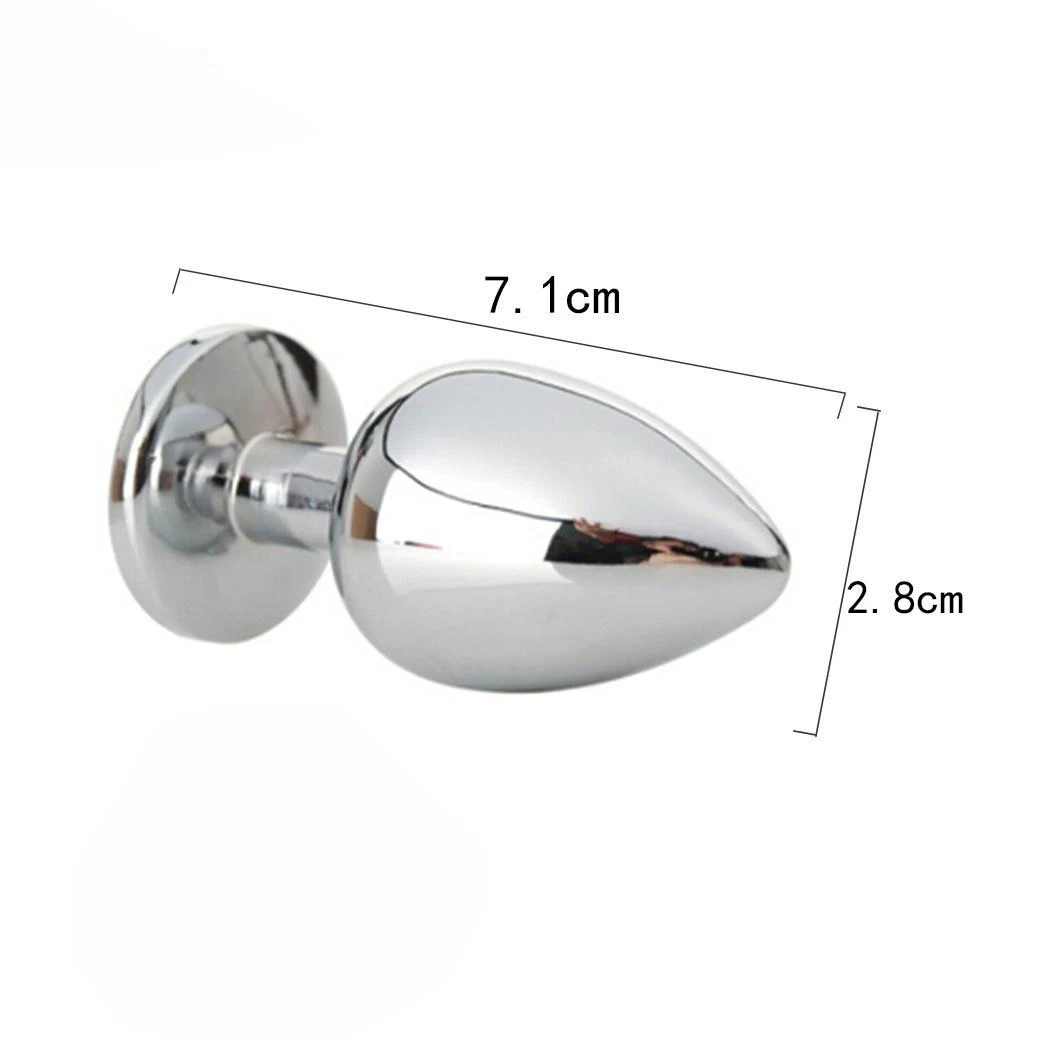 Для больших собак Цвет случайный Нержавеющая сталь анальные пробки шарики