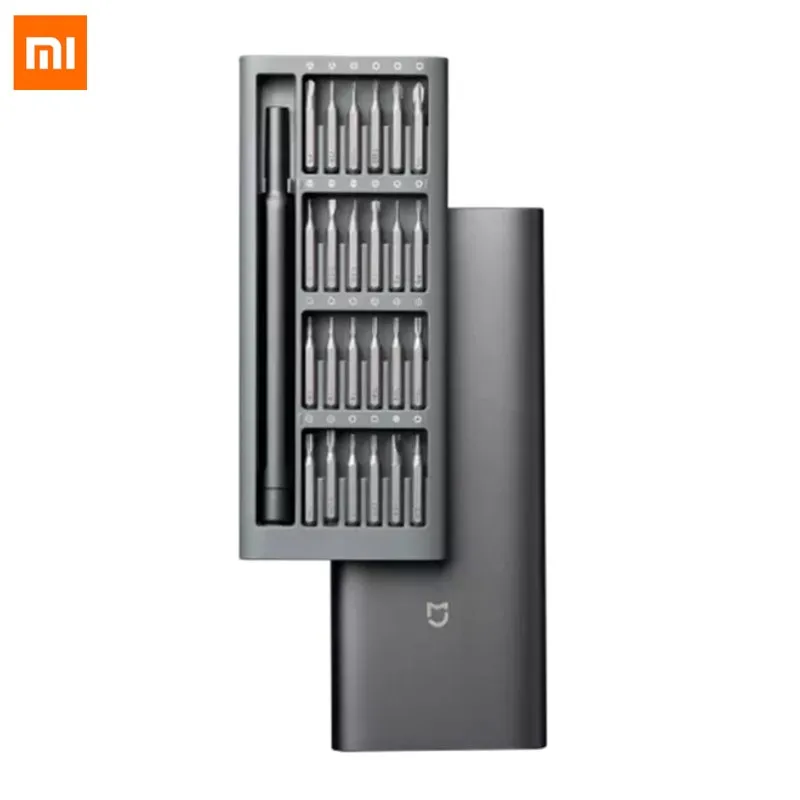 Набор отверток Xiaomi Mijia Wiha комплект из 24 магнитных насадок с алюминиевым