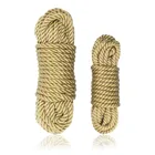 Мягкая хлопковая веревка, БДСМ, бондаж, секс-игрушки, наручники, игрушки для взрослых, шибари, фиксаторы, 5 м, 10 м, веревочный шнур, связующее устройство