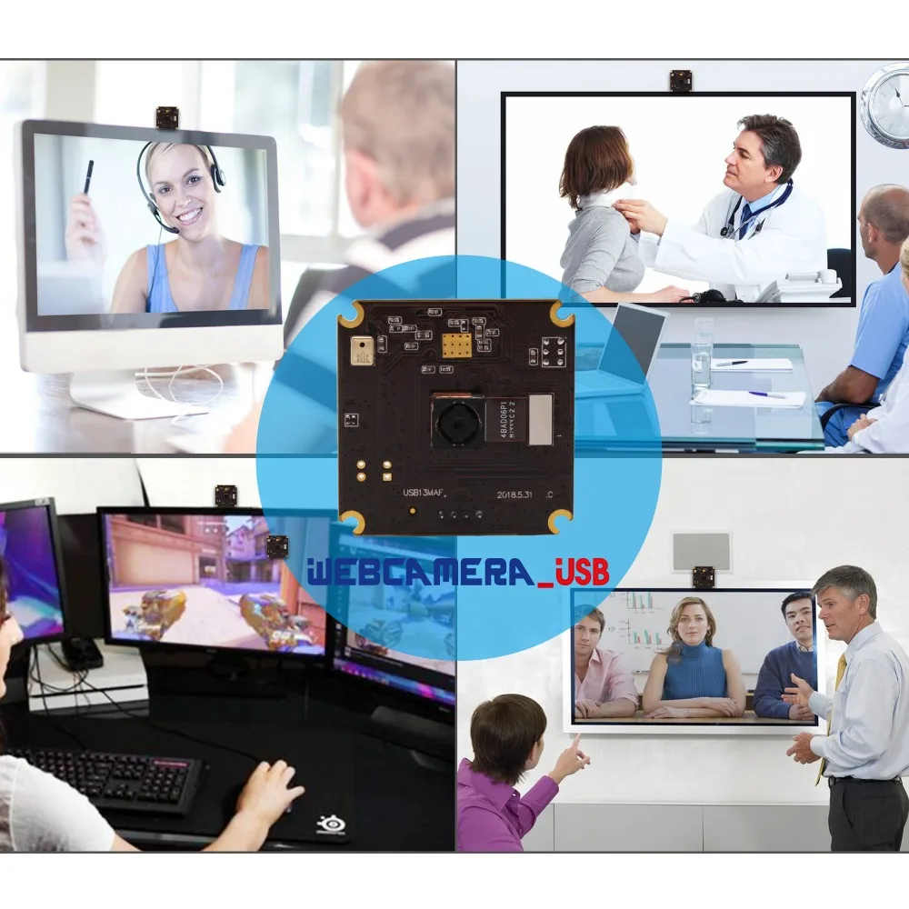 13MP модуль камеры с автофокусом USB MJPEG 10fps 3840x2880 sony IMX214 Mini 38*38 мм Печатная плата камеры для Linux Windows Mac Android