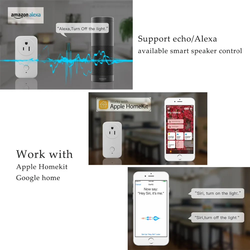 Vstarcam умная розетка Wi Fi на пульте дистанционного управления адаптер для работы с