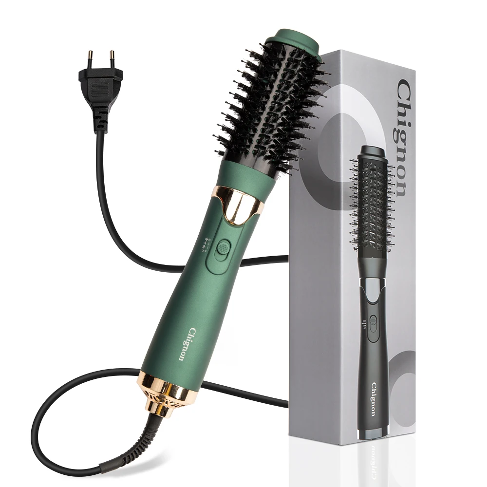 

Upgraded Hot Air Brush One Step Hair Dryer and Styler Volumizer 3 in 1 with Ion Generator Salon Hair Straightener Curler Comb