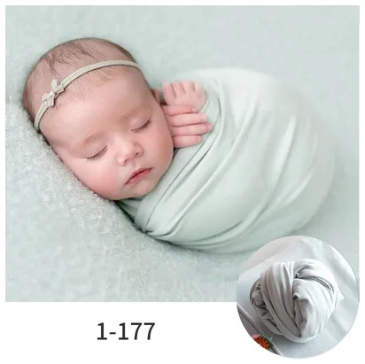 

Newborn Photography Props Background Blanket Cotton Baby Wraps Swaddling Backdrop Fabrics Infant Studio Photo Shooting Accessori