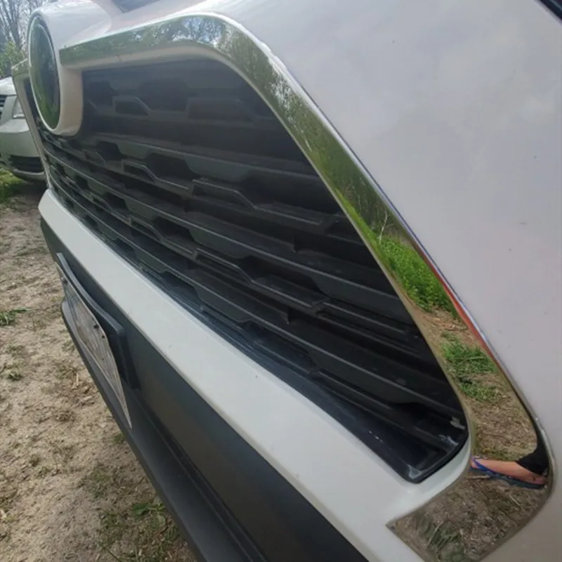 Бамперная решетка декоративные стильные полоски на авто наклейки крышка отделка