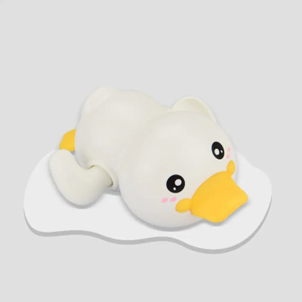 

Baby Kids Squeaky Clockwork Ducks Bath Toys Bathe Room Water Fun Game Playing Newborn Boys Girls Toys for Children