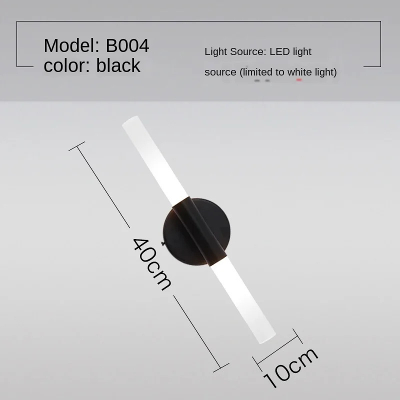 

Golden Wall Lamp Bedroom Bedside Lamp Living Room Background Wall Lighting Nordic-style Led Bathroom Mirror Front Lamps lights