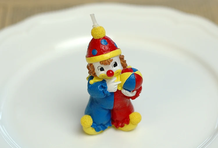 Милый клоун для маленьких мальчиков Вечерние крещения Подарок на день рождения