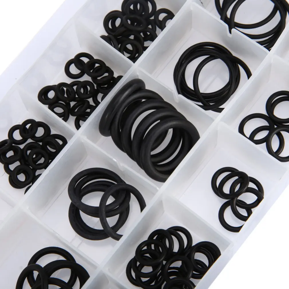 

225pcs Seal ring O type machine repair accessories O-ring seal Hardware tools Sealing ring suit
