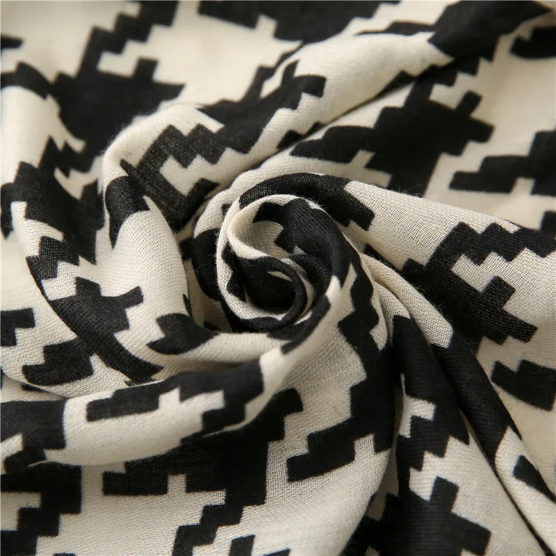 

Silk Scarf Women Cotton Linen Autumn Winter All-match Shawl Fashion Printed chiffon hijab pashmina scarves poncho cape blanket