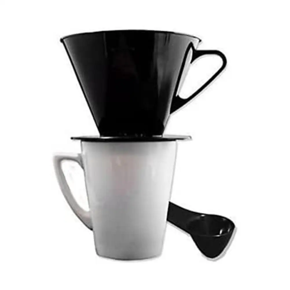 Многоразовый пластиковый кофейный конус держатель для фильтра кофе