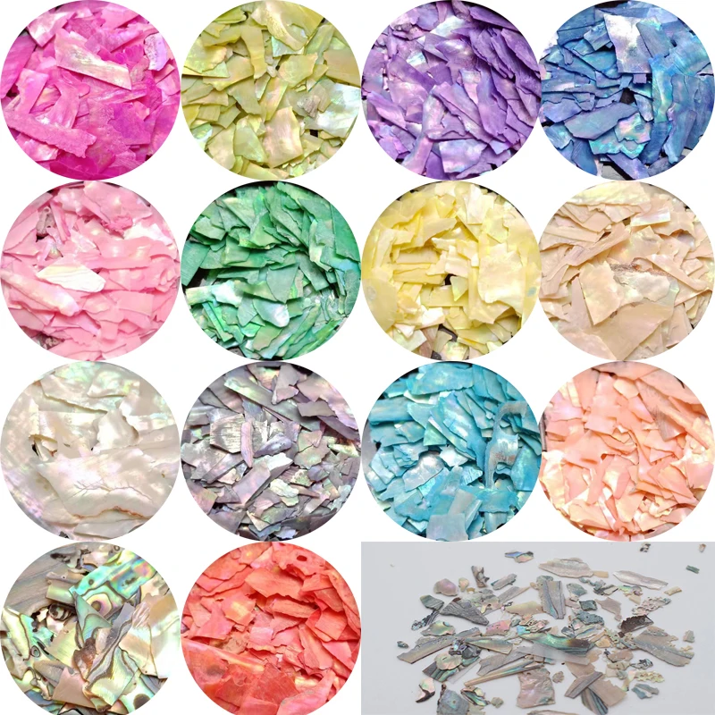 Раздавленные натуральные морские ракушки фрагменты толстые Искусственные