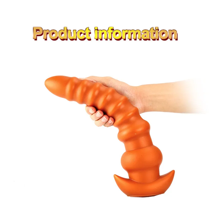 

BDSM Huge Anal Sex Toys for Women Men Masturbator Large Dildo Prostate Massager Soft Big Butt Plug Anus Vagina Dilator Expander