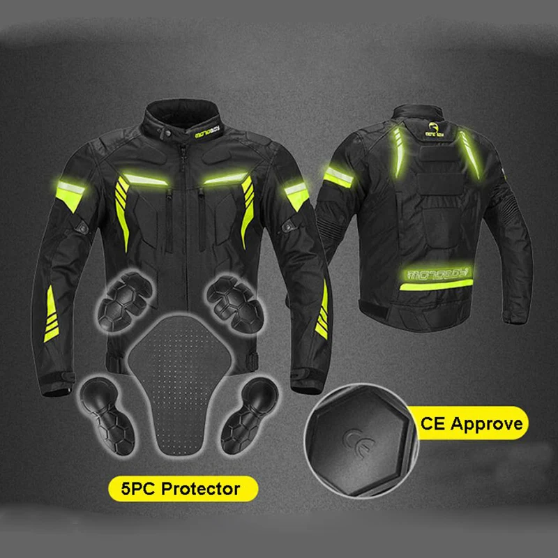 Мотоциклетный костюм MOTOBOY профессиональная водонепроницаемая куртка и штаны