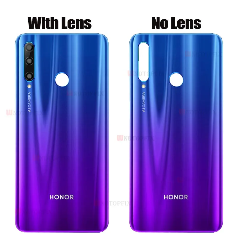 Задняя крышка батарейного отсека для 6 21 &quotHuawei Honor 20 i 10i 20i задняя корпуса Замена
