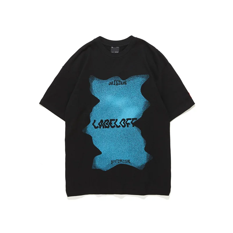 

2021 Funeral European and American T-shirt summer popular logo male T loose print couples short sleeve T-shirt