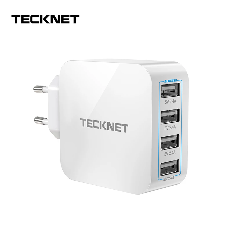 Настенное зарядное устройство USB 5 в пост. Тока 0 1 А 2 4 порта дорожный мобильный