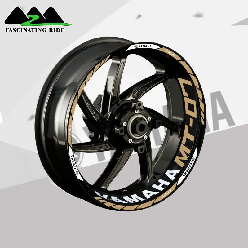 Подходит для Yamaha mt03 mt07 mt09 mt10 наклейка на мотоцикл водонепроницаемая отражающая