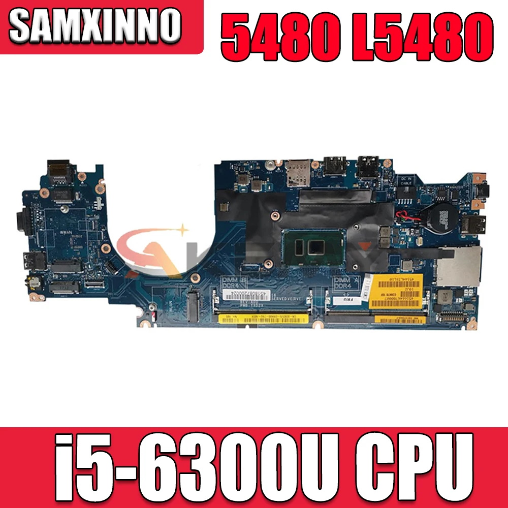 

Материнская плата для ноутбука Dell Latitude 5480 L5480 W/ i5-6300U CPU COM70 LA-E081P HHY6K 0HHY6K CN-0HHY6K