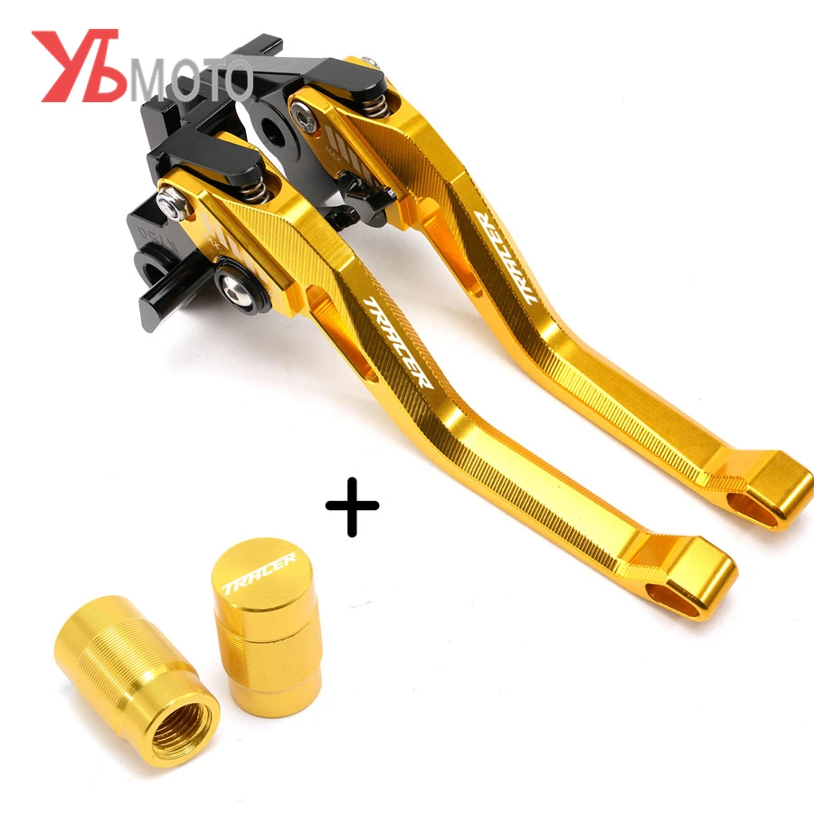 

For YAMAHA MT09 MT07 Tracer tracer900gt Tracer 700 900 GT 2014-2018 2019 2020 Motorcycle Brake Clutch Levers Tire Value Cap