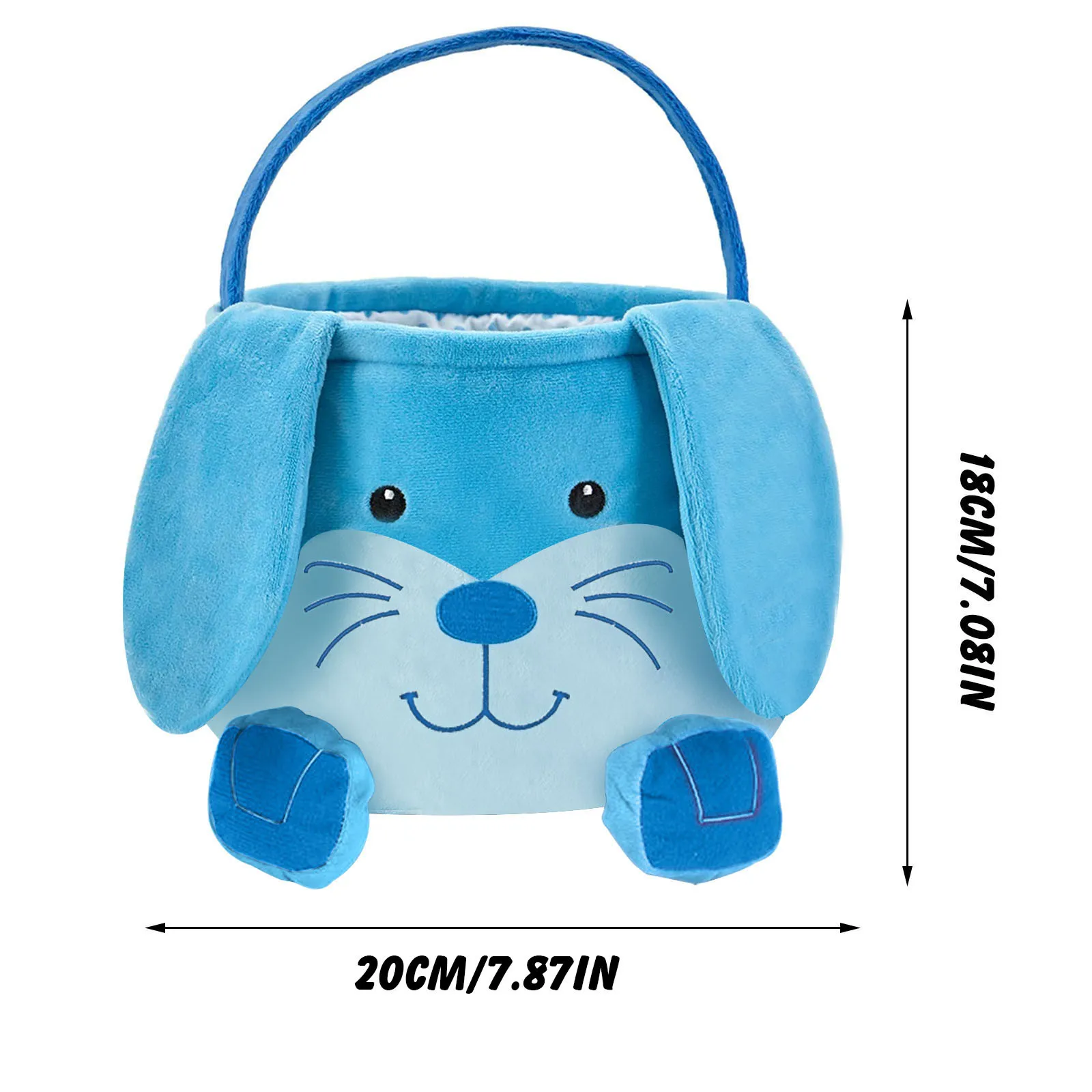 

Plush Toy Easter Decoration Basket Plush DIY Basket Resurrection Bunny Decoration Kids Toys Birthday Gift Juguetes de peluche