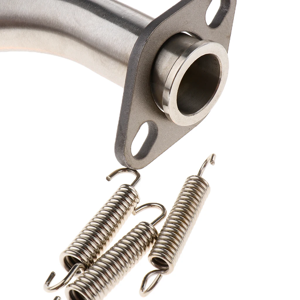 Мотоциклетный Слип на выхлопной средней линии соединительный шланг адаптер для